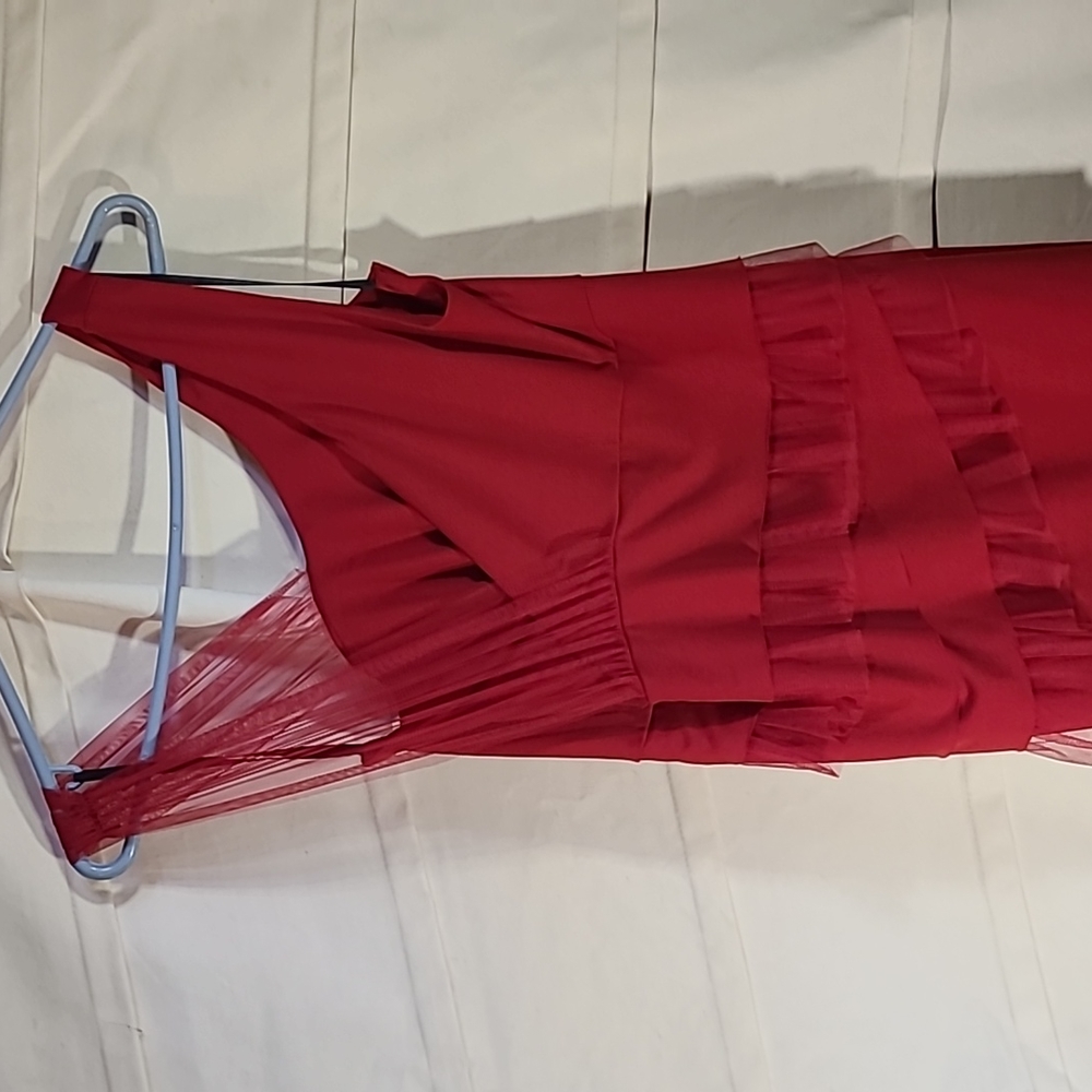 Ruby red size 12 dress - Picture 2 of 3